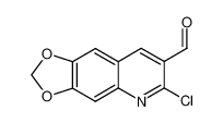 6-氯-[1，3]二氧代并[4，5-g]喹啉-7-甲醛