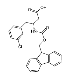 Fmoc-(R)-3-氨基-4-(3-氯苯基)-丁酸