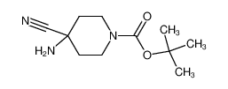 tert-Butyl 4-amino-4-cyanopiperidine-1-carboxylate