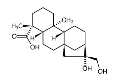 ent-16β,17-Dihydroxykauran-19-oic acid