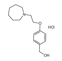 4-(2-氮杂环庚烷-1-基乙氧基)苄醇盐酸盐