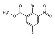 2-溴-3-硝基-5-氟苯甲酸甲酯