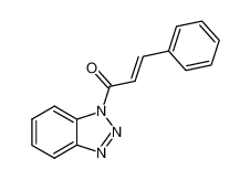 (E)-1-(1H-苯并[d][1,2,3]三唑-1-基)-3-苯基丙-2-烯-1-酮