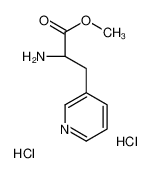 (S)-2-氨基-3-(吡啶-3-基)丙酸甲酯二盐酸盐