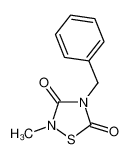 4-苯甲基-2-甲基-1,2,4-噻二唑烷-3,5-二酮