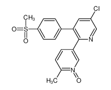 5-氯-6'-甲基-3-(4-(甲基磺酰基)苯基)-[2，3'-联吡啶]1'-氧化物