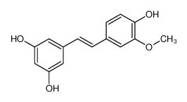(E)-5-(4-羟基-3-甲氧基苯乙烯基)苯-1,3-二醇