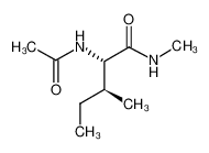 (2S,3S)-2-乙酰氨基-N,3-二甲基戊酰胺
