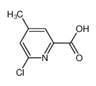 6-氯-4-甲基吡啶-2-羧酸