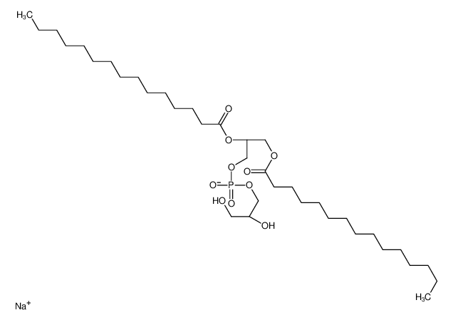 1,2-dipentadecanoyl-sn-glycero-3-phospho-(1''-rac-glycerol) (sodium salt)