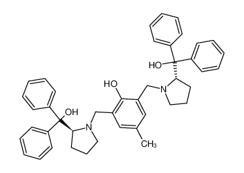 (S,S)-(+)-2,6-双[2-(羟基二苯甲基)-1-吡咯烷基-甲基]-4-甲基苯酚