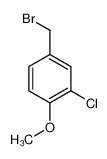 4-溴甲基-2-氯-1-甲氧基苯
