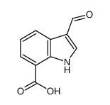 3-甲酰基-1h-吲哚-7-羧酸