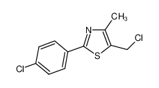 5-(氯甲基)-2-(4-氯苯基)-4-甲基噻唑