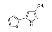 3-methyl-5-(2-thienyl)-1H-pyrazole