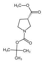 (S)-1-Boc-3-羧基吡咯烷甲酯