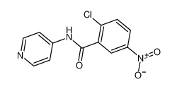 2-氯-5-硝基-N-(吡啶-4-基)苯甲酰胺