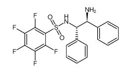 N-[(1S，2S)-2-氨基-1，2-二苯基乙基]-2，3，4，5，6-五氟苯亚磺酰胺