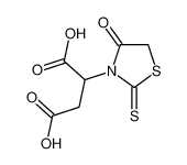 2-(4-氧代-2-硫代噻唑烷-3-基)琥珀酸