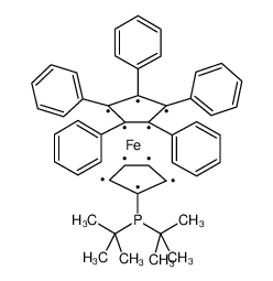 1,2,3,4,5-五苯基-1′-(二叔丁基膦)二茂铁