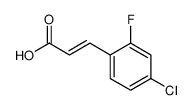 (E)-3-(4-氯-2-氟苯基)丙烯酸