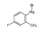 4-氟-2-甲基苯基镁溴化物