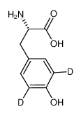 L-酪氨酸-苯基-3，5-d2