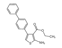 2-氨基-4-[1，1'-联苯基]-4-基-3-噻吩甲酸乙酯