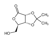 (3aR,6R,6aR)-6-(羟甲基)-2,2-二甲基二氢呋喃[3,4-d][1,3]二氧杂环-4(3aH)-酮