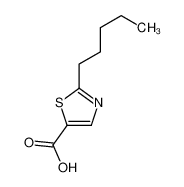 2-戊基噻唑-5-羧酸