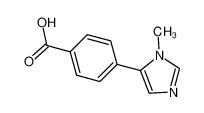 4-(1-甲基-5-咪唑基)苯甲酸