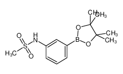 N-(3-(4,4,5,5-四甲基-1,3,2-二氧硼杂环戊烷-2-基)苯基)甲磺酰胺