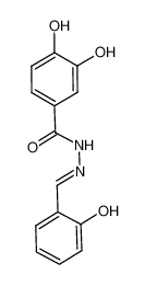 3,4-二羟基-N'-(2-羟基苄叉)苯甲酰肼