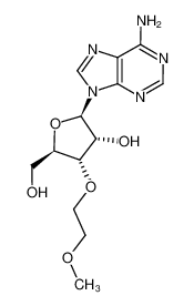 (2R，3R，4S，5R)-2-(6-aminopurin-9-yl)-5-(hydroxymethyl)-4-(2-methoxyethoxy)tetrahydrofuran-3-ol