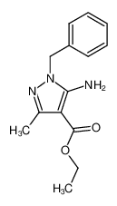 5-氨基-1-苄基-3-甲基-1H-吡唑-4-羧酸乙酯