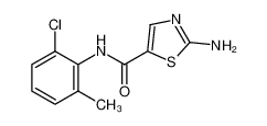 2-氨基-N-(2-氯-6-甲基苯基)噻唑-5-甲酰胺