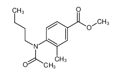 3-甲基-4-正丁酰胺基苯甲酸甲酯