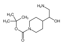 4-(2-氨基-1-羟乙基)哌啶-1-甲酸叔丁酯