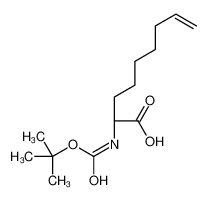 (2S)-2-[(2-METHYLPROPAN-2-YL)OXYCARBONYLAMINO]NON-8-ENOIC ACID