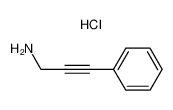 3-苯基丙-2-炔-1-胺盐酸盐