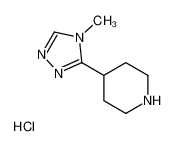 4-(4-甲基-4H-1，2，4-三唑-3-基)哌啶盐酸盐