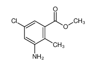 3-氨基-5-氯-2-甲基苯甲酸甲酯
