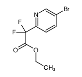 2-（5-溴吡啶-2-基）-2，2-二氟乙酸乙酯