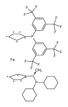 (R)-1-((Sp)-2-[双[3,5-双(三氟甲基)苯基]膦基]二茂铁基)乙基二环己基膦