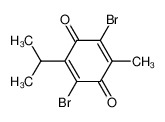 2，5-二溴-6-异丙基-3-甲基-1，4-苯醌