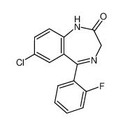7-氯-5-(2-氟苯基)-1H-苯并[e][1,4]二氮杂-2(3H)-酮