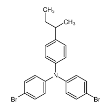 4-溴-N-(4-溴苯基)-N-(4-仲丁基苯基)苯胺