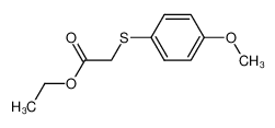 2-(4-甲氧基苯基)硫基乙酸乙酯