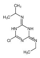2-氯-4-乙基氨基-15N-6-异丙氨基-1，3，5-三嗪