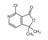 4-氯-1,1-二甲基呋喃并[3,4-c]吡啶-3(1H)-酮